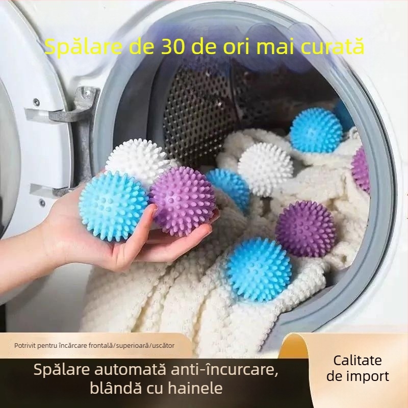 Bila de spălat extra mare cu funcție de curățare, suprafață țepoasă, antiîncurcare, uscare accelerată