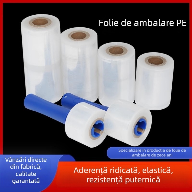 Blue Fort Unealtă Manuală pentru Întinderea Foliei de Ambalare, cu Inel de Protecție
