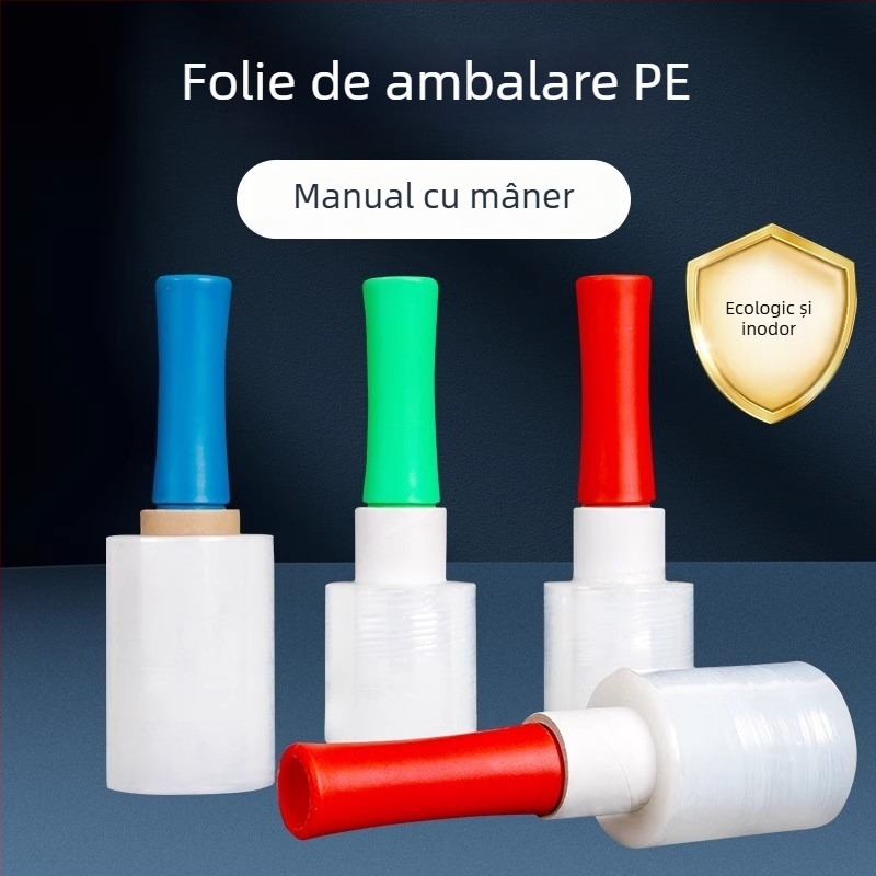 Blue Fort Unealtă Manuală pentru Întinderea Foliei de Ambalare, cu Inel de Protecție