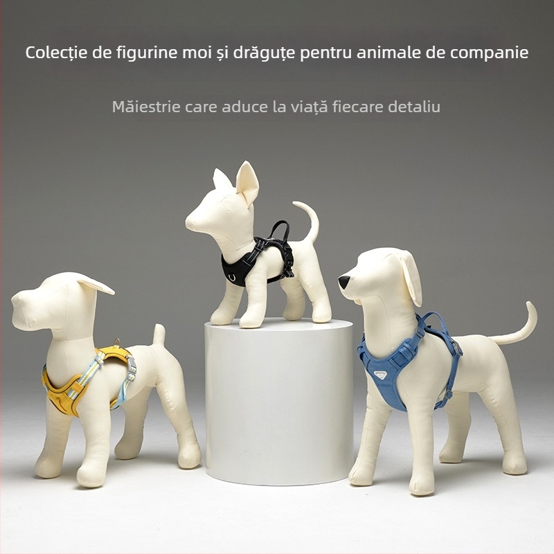 Decorațiuni moi din pluș pentru animale de companie, vitrină de magazin, manechine pentru afișarea hainelor câinilor din mai multe rase
