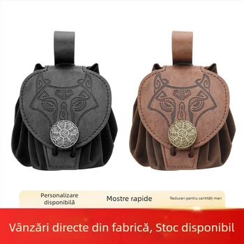 Cosplay medieval de Halloween: geantă de talie pentru Viking Knight – carnaval celtic