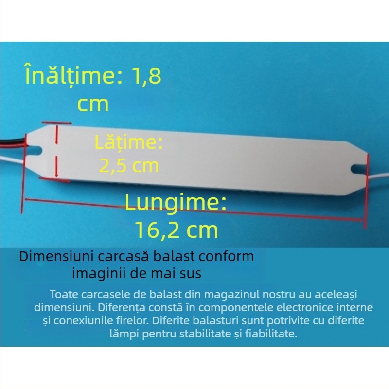 Lampa UV pentru sterilizare cu balast electronic, universal T8 19-40W