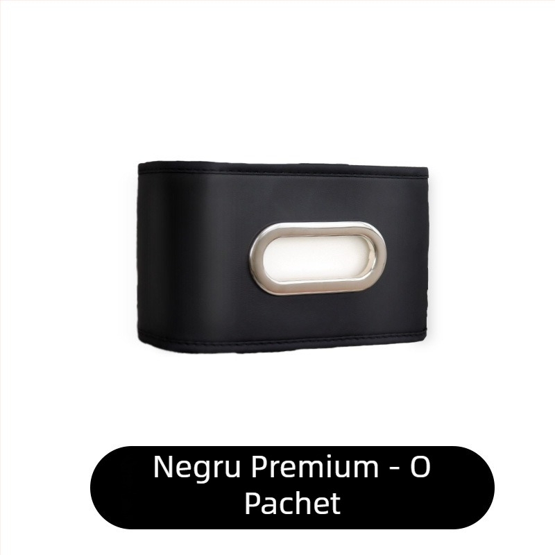 Cutie de șervețele pentru mașină, suport de braț elegant, atârnată de spatele scaunului, decor interior auto