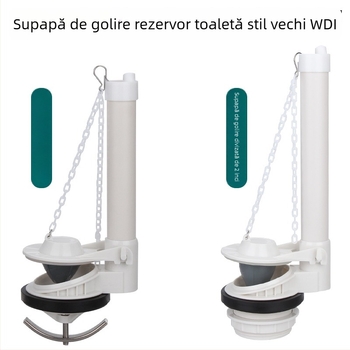Valvă universală de drenaj pentru rezervorul de toaletă, 2 inch – accesoriu pentru evacuare, dintr-o singură piesă