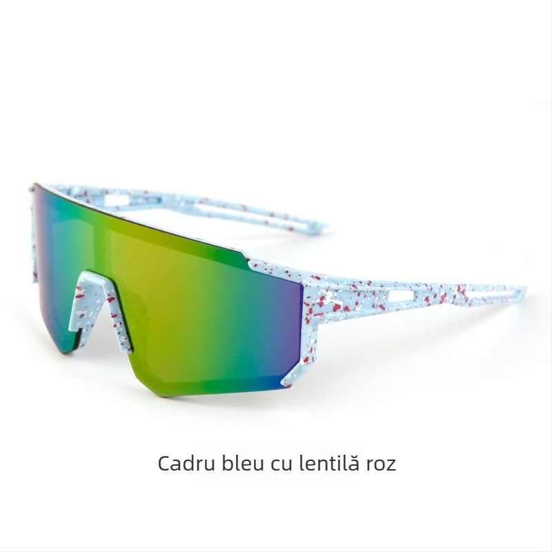 Ochelari de soare pentru copii, ciclism în aer liber, unisex, protecție UV400, ochelari sport, rame rotunde, în culori vii