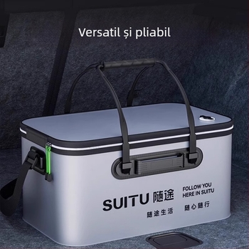 Set complet de unelte pentru spălarea mașinii, pentru uz casnic – găleată pliabilă, recipient cu spumă, mop și trusă de curățare cu cutie de depozitare