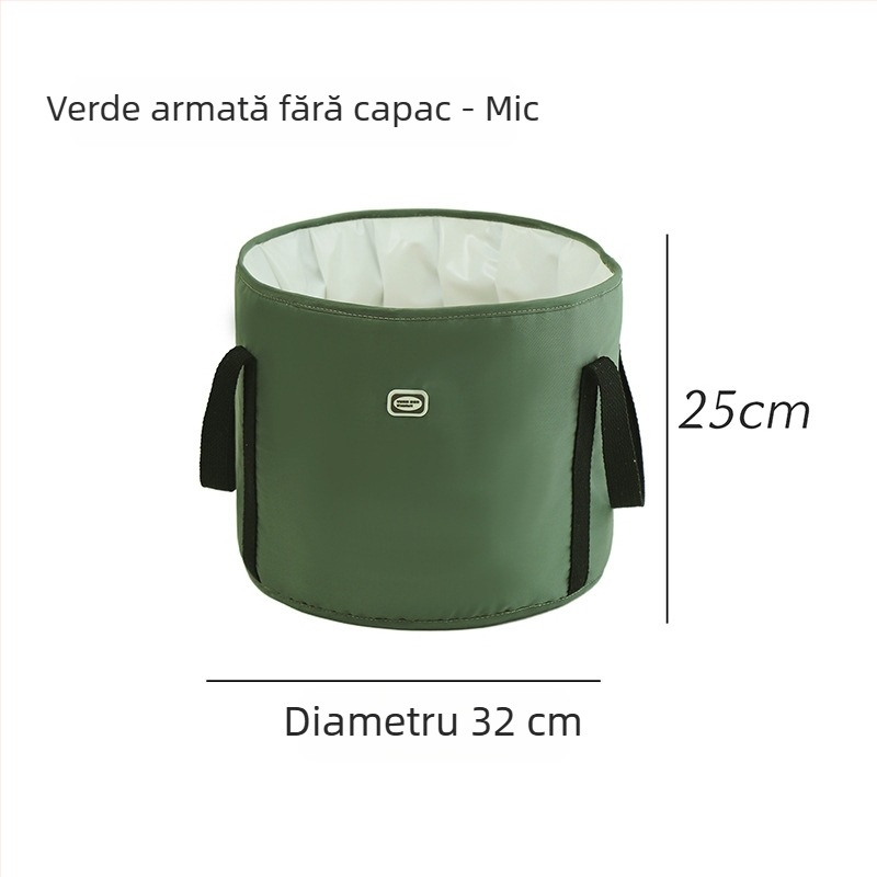 Cadă pliabilă pentru picioare cu capac, bazin portabil pentru spălarea picioarelor acasă, logo, culoare și dimensiune personalizabile