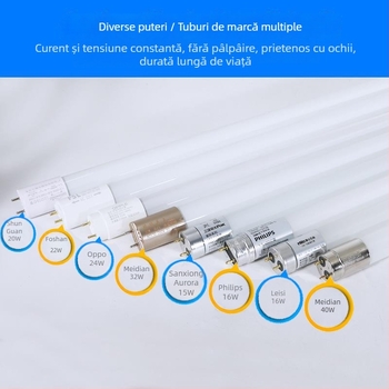 Lampa LED T8 tri-protecție cu capac anti-insecte, suport de 1,2 m pentru lumină de zi, pentru tuburi simple sau duble