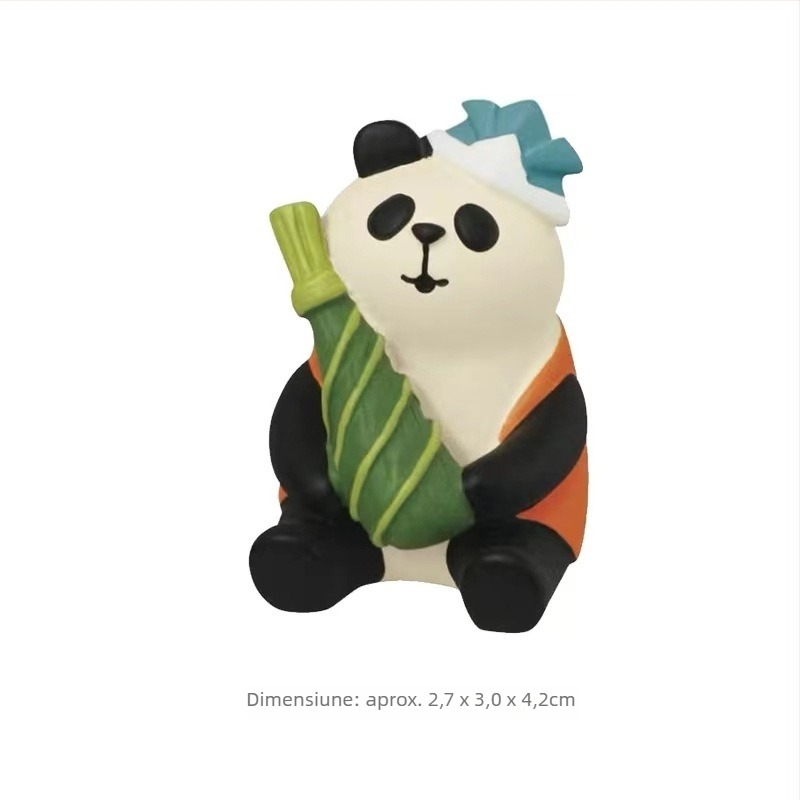 Ornamente din rășină pentru Festivalul Dragonului și Ziua Îndrăgostiților Chineze, stil Zakka, miniaturi decorative DIY