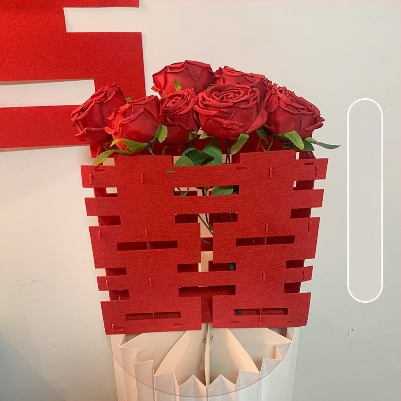 Buchet de flori din mătase pentru nuntă