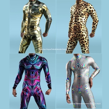 Halloween 2023: bodysuit cosplay pentru adulți, imprimare digitală 3D — costum dintr-o singură piesă