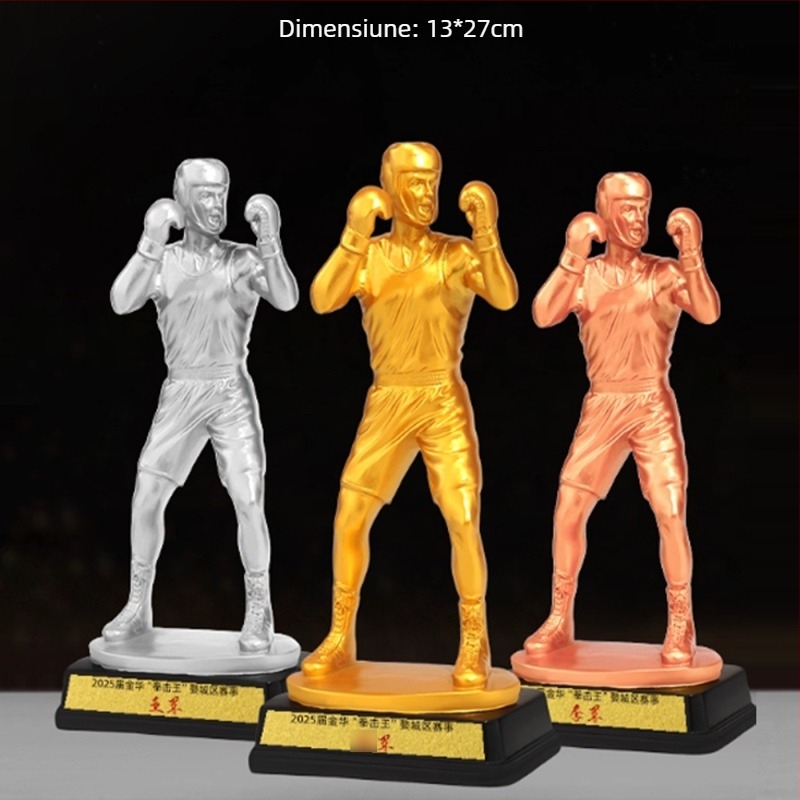 Trofeu din cristal pentru competiții de arte marțiale și sporturi de luptă – premiu, suvenir memorial, personalizabil