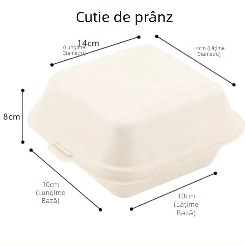 Cutie de ambalare pentru produse de patiserie, deserturi și sandvișuri