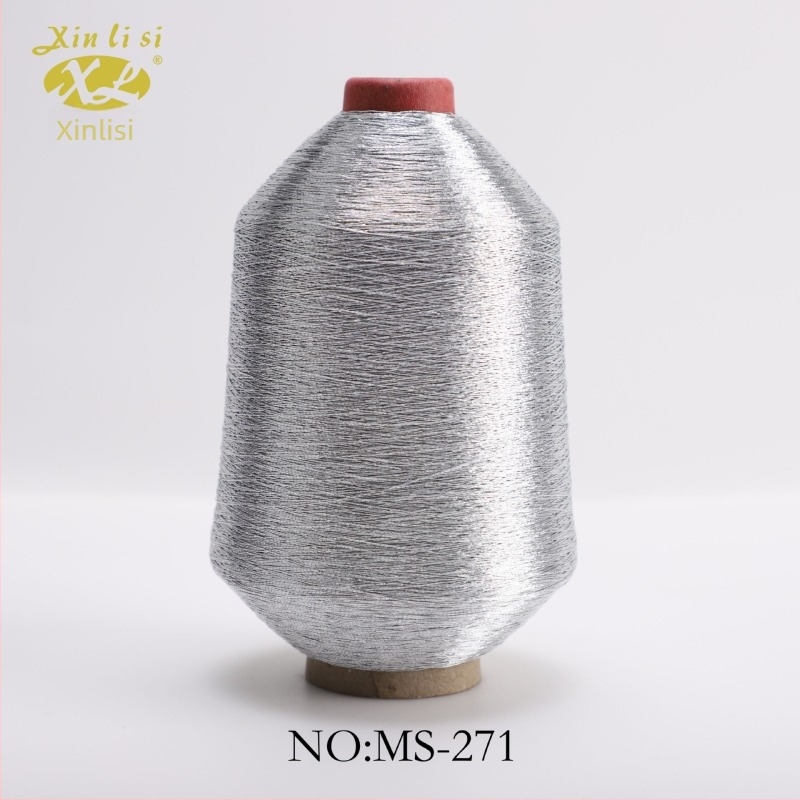 Fir de broderie din metal auriu și argintiu, 0,3 mm ultra-fin, fir pentru etichete, 600D