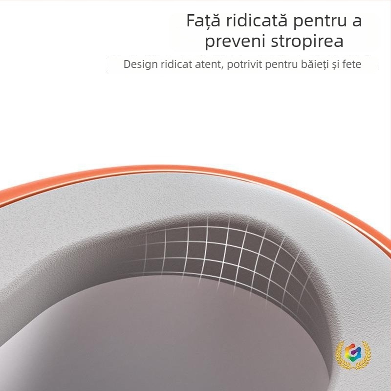 Toaletă portabilă pentru copii, cu scaun detașabil pentru sugari și copii mici, urinator, PU