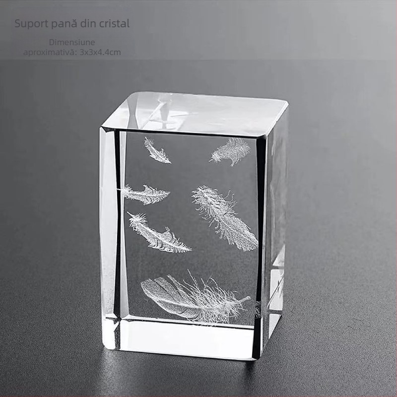 Capac rotund din cristal pentru set de ceai din sticlă, suport pentru capac, Iepurele Lunii, cadou personalizat pentru Festivalul de Toamnă