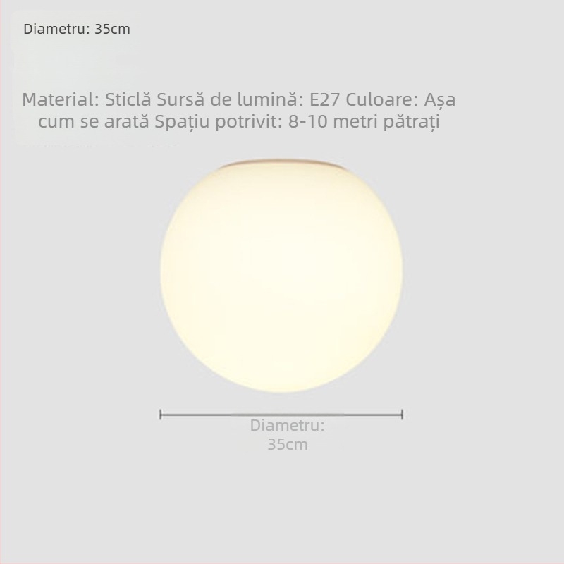 Lampă de perete nordică, sferă cu bule, design modern minimalist, LED reglabil