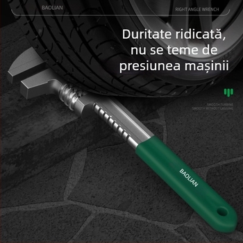 Baolian cheie reglabilă, cu fălci mobile, unghi drept tip F, deschidere mare universală pentru conducte, clește pentru baie
