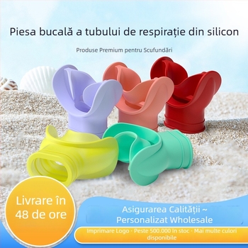 Mufă din silicon pentru regulatorul de al doilea stadiu și snorkel, adaptor universal reglabil, anti-înecire