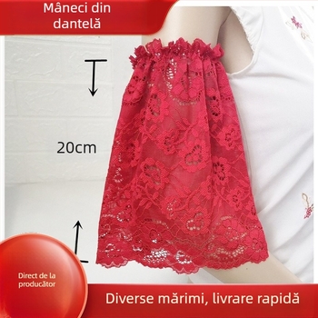 Manșete din dantelă pentru brațe, stil clopot, protecție solară, lungi și scurte