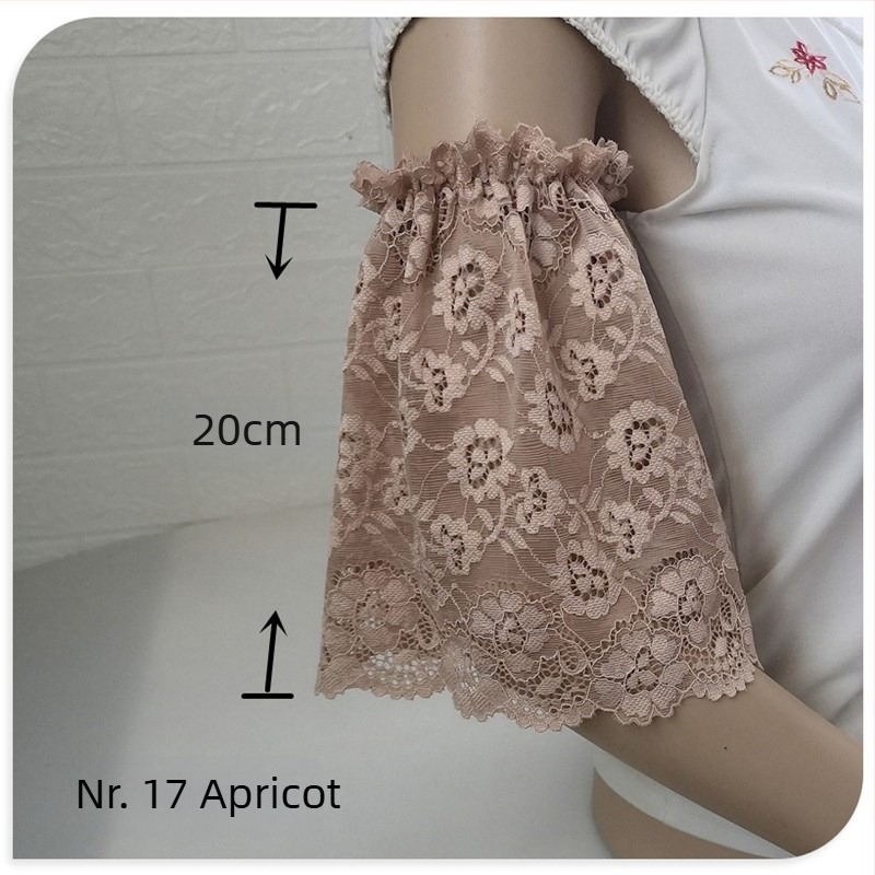 Manșete din dantelă pentru brațe, stil clopot, protecție solară, lungi și scurte