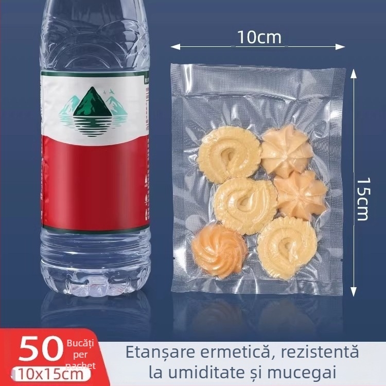 Mașină de vidat, ambalare integrată pentru alimente uscate și umede, compactă pentru uz casnic