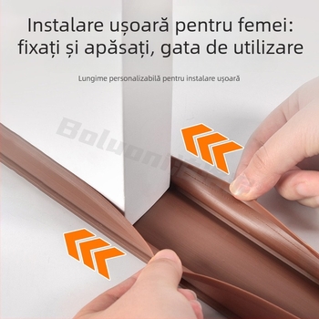 Bandă de etanșare a pragului ușii cu perie – rezistență la vânt, blocare a luminii, funcționare silențioasă, protecție împotriva prafului