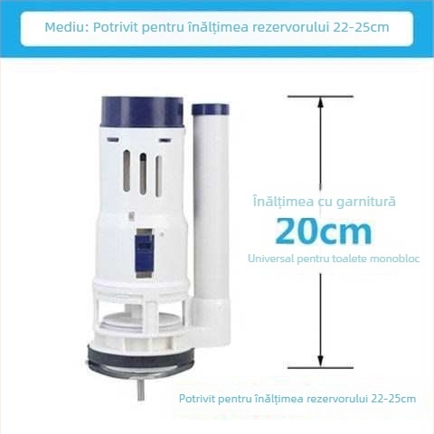 Kit mecanism toaletă cu plutitor – set complet pentru toalete tradiționale