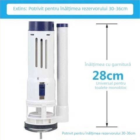 Kit mecanism toaletă cu plutitor – set complet pentru toalete tradiționale