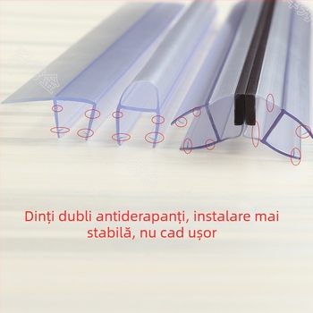 Bandă magnetică pentru ușa de sticlă a cabinei de duș