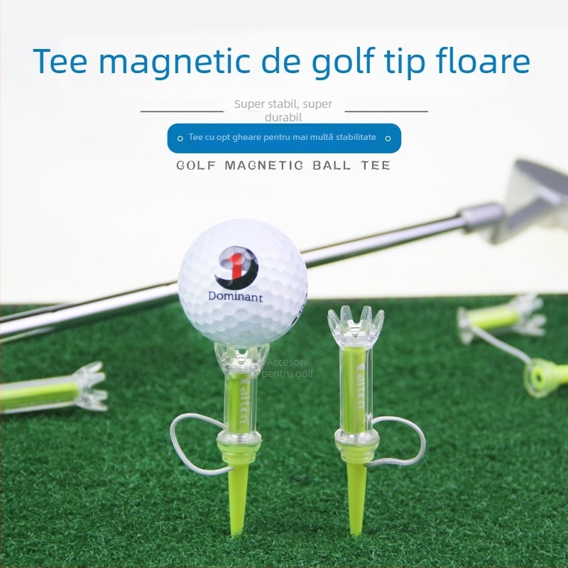 Suport magnetic pentru mingi de golf cu opt gheare, 80/90 mm