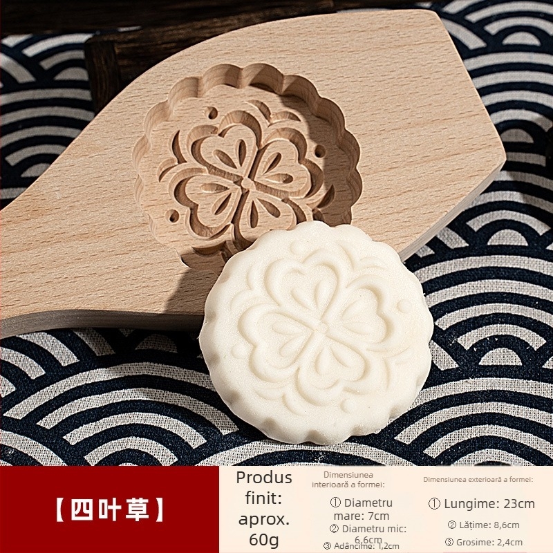 Forme din lemn pentru coacere – tradiționale prăjituri din orez lipicios și mooncake
