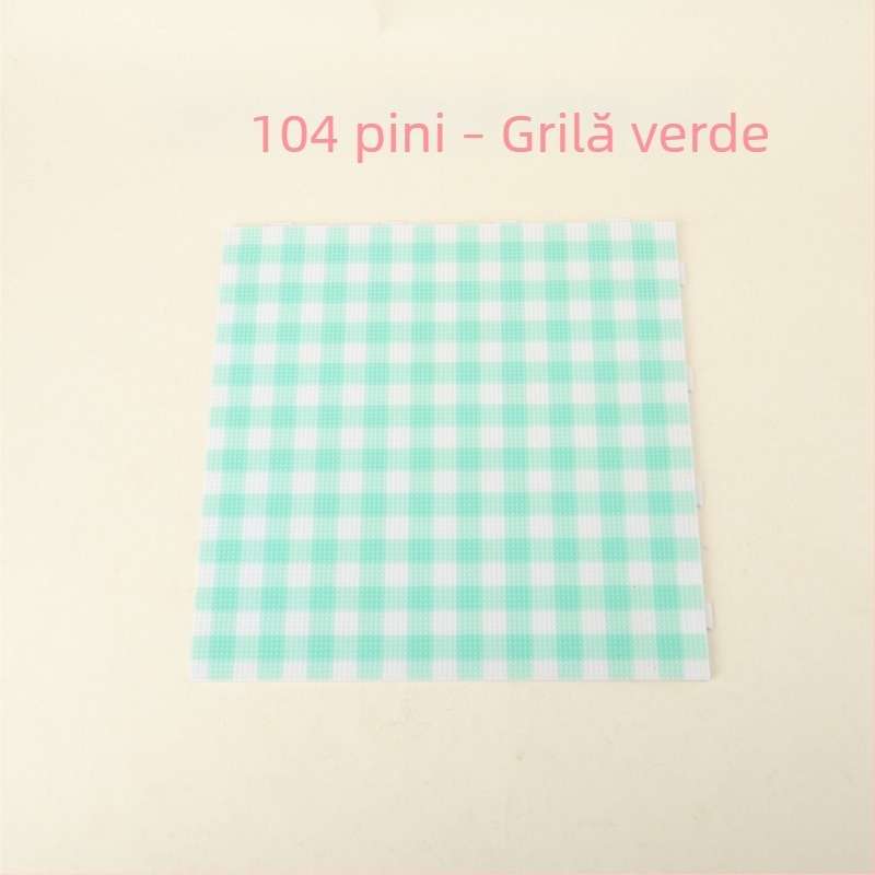 Set de 104 piese: plăci pentru mărgele 2.6 mm, fuziune DIY, vârfuri lungi, cutie de depozitare rezistentă la temperaturi, set de jocuri