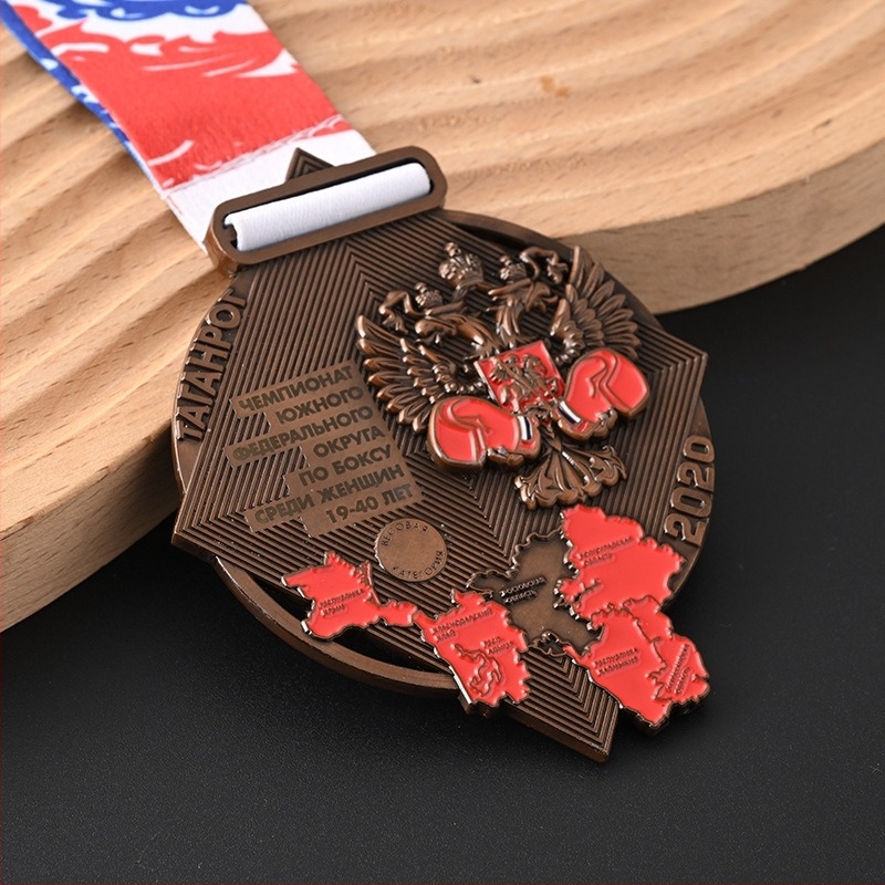 Medalie personalizată pentru evenimente sportive și maratoane, medalie de aur, suvenir memorial personalizat, plăcuță metalică