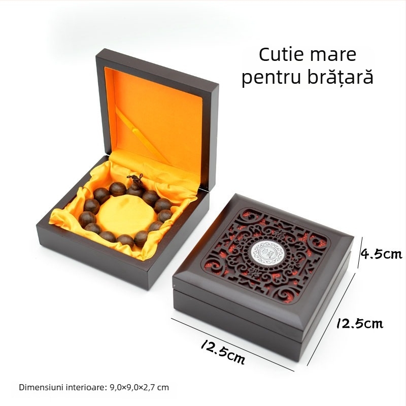 Cutie pentru bijuterii Hetian jade – cutie de depozitare și ambalare pentru colier