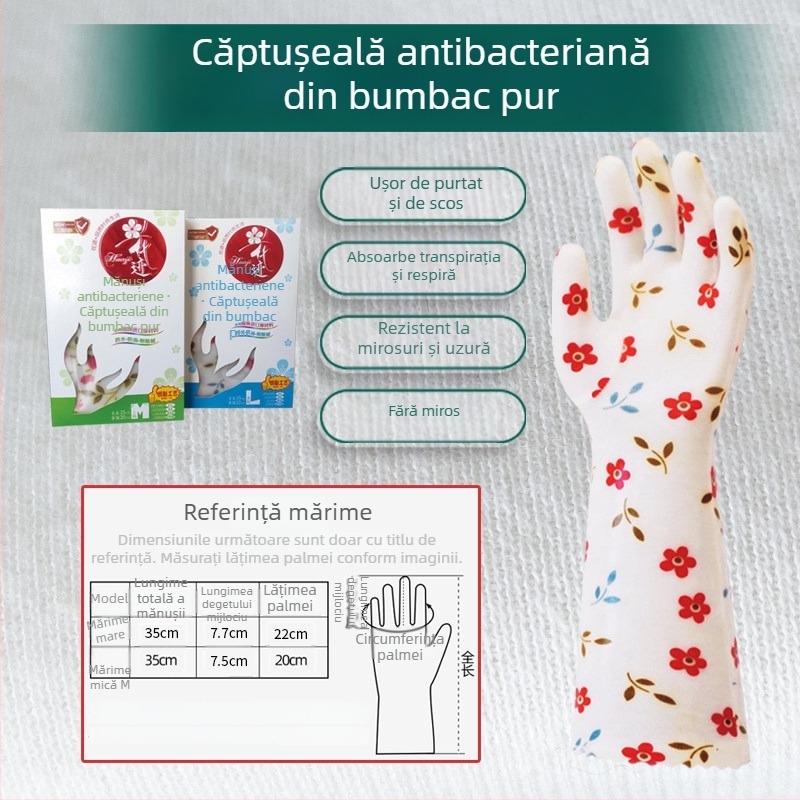 Mănuși de bucătărie din cauciuc natural impermeabile, izolație termică, căptușite groase din poliester, cauciuc alimentar, rezistente la ulei, pentru iarnă