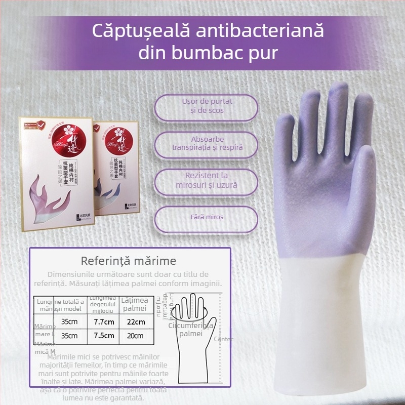Mănuși de bucătărie din cauciuc natural impermeabile, izolație termică, căptușite groase din poliester, cauciuc alimentar, rezistente la ulei, pentru iarnă