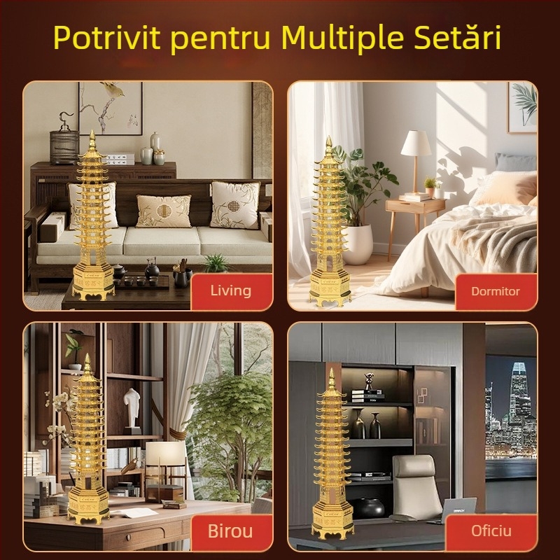 Turn din aliaj pentru birou: decor pentru avansarea carierei și succes la examene