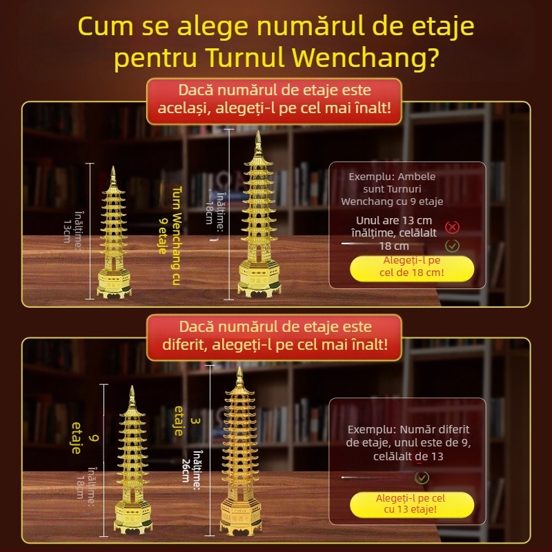 Turn din aliaj pentru birou: decor pentru avansarea carierei și succes la examene