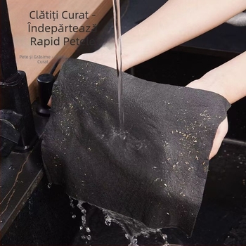 Cârpă magică din microfibră pentru geamuri, fără urme de apă, îngroșată, cu absorbție înaltă și fără scame