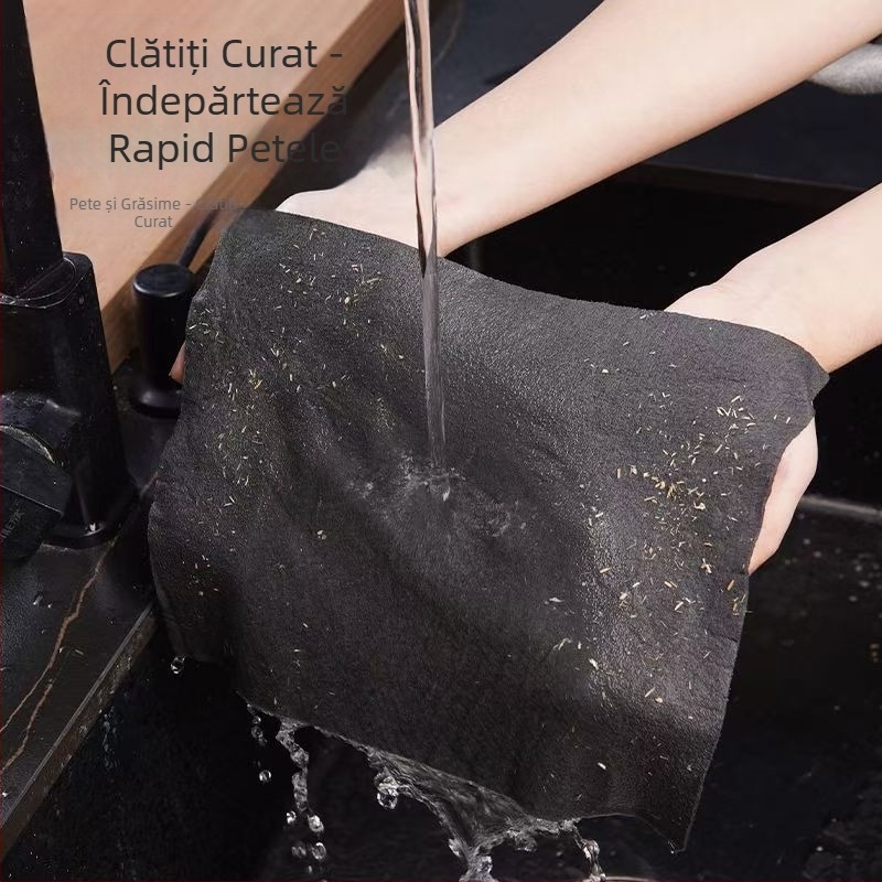 Cârpă magică din microfibră pentru geamuri, fără urme de apă, îngroșată, cu absorbție înaltă și fără scame