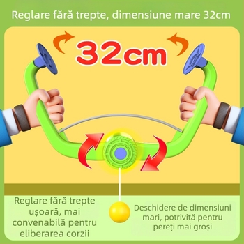 Jucărie cu minge suspendată pentru copii mici, dispozitiv de antrenament la ping-pong pentru interior