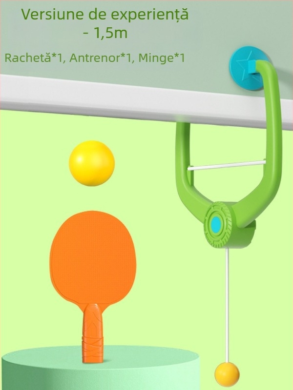 Jucărie cu minge suspendată pentru copii mici, dispozitiv de antrenament la ping-pong pentru interior