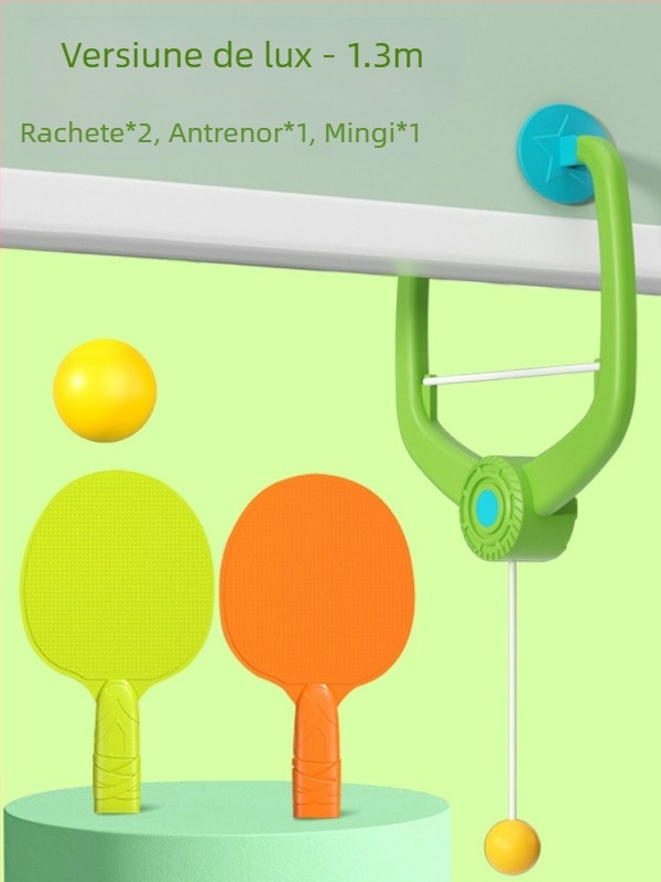 Jucărie cu minge suspendată pentru copii mici, dispozitiv de antrenament la ping-pong pentru interior