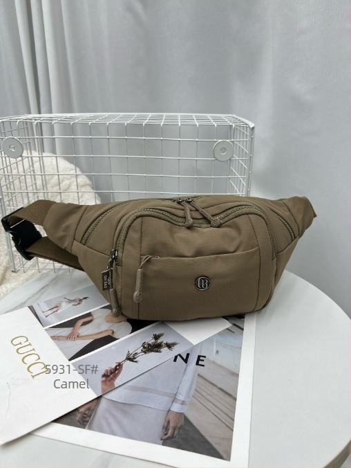 Chibao Geantă de talie din nylon pentru femei, geantă crossbody mică 5931SF