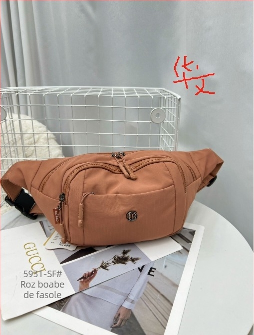 Chibao Geantă de talie din nylon pentru femei, geantă crossbody mică 5931SF