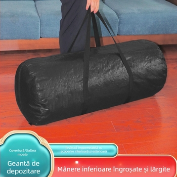 Set de depozitare pentru pad laminat și pilotă: pad latex, pad 3D, pad moale; pad impermeabil cu două fețe și rezistent la umiditate; geantă organizatoare