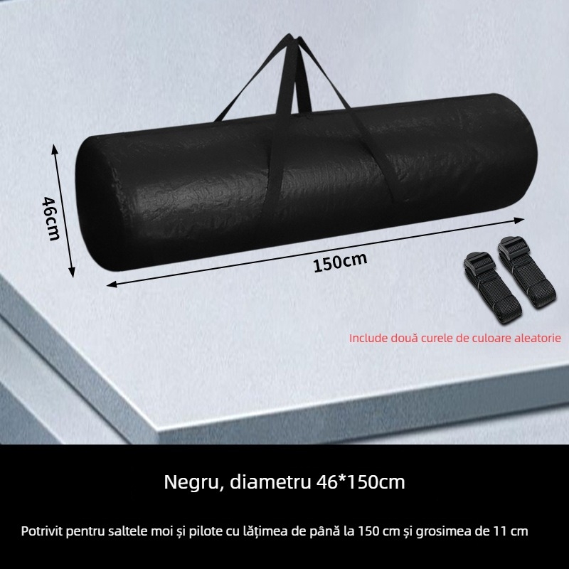 Set de depozitare pentru pad laminat și pilotă: pad latex, pad 3D, pad moale; pad impermeabil cu două fețe și rezistent la umiditate; geantă organizatoare