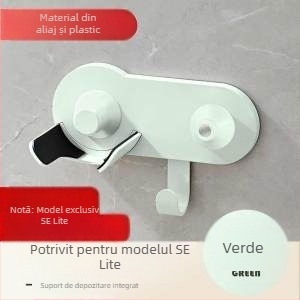 Laifen uscător de păr Lite — suport de perete fără găuri, raft de depozitare