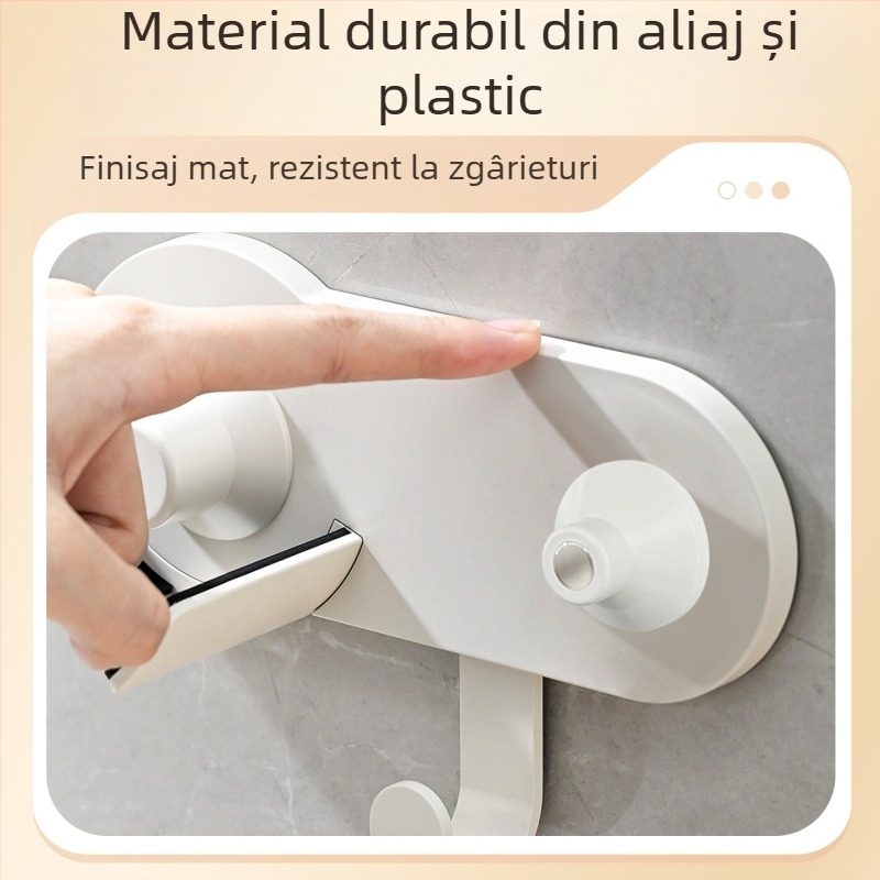 Laifen uscător de păr Lite — suport de perete fără găuri, raft de depozitare
